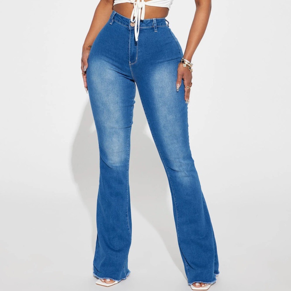Valentina High Rise Flare Jeans